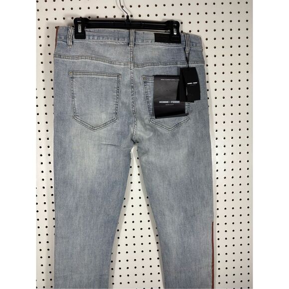 Homme + Femme denim wear jeans size 34 - Picture 8 of 12